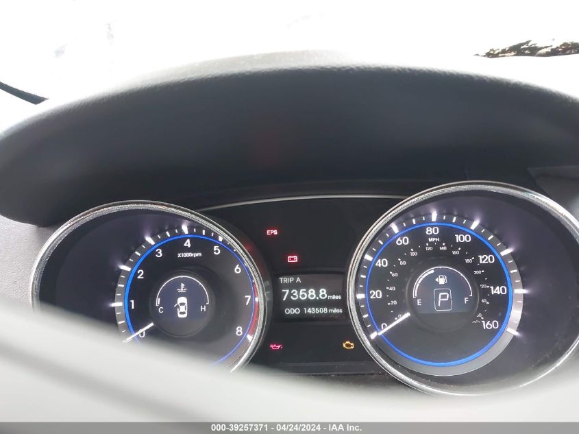 5NPEB4ACXDH783255 | 2013 HYUNDAI SONATA