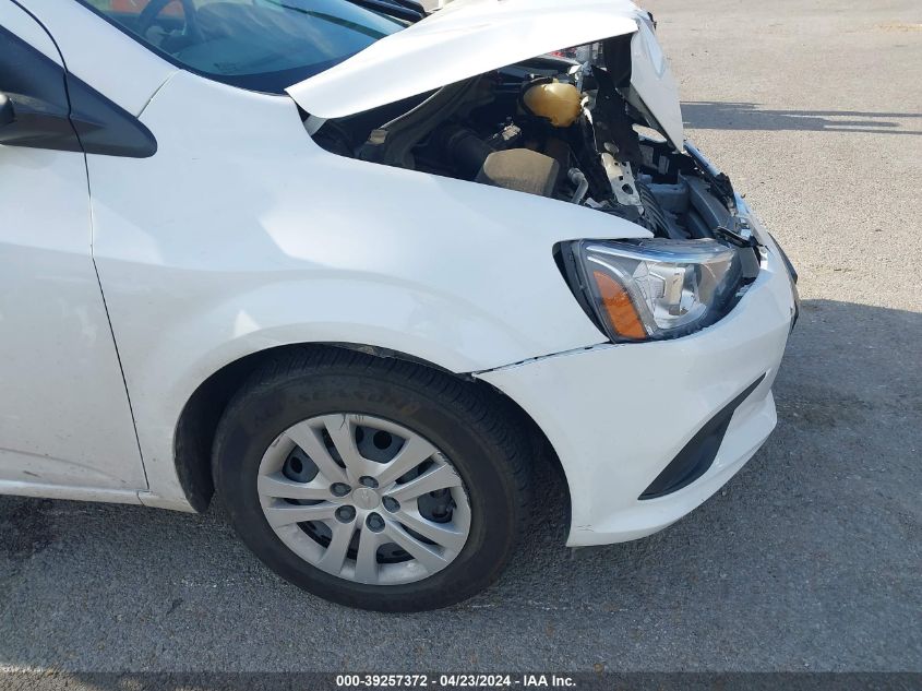 2018 Chevrolet Sonic Ls Auto VIN: 1G1JB5SH6J4132097 Lot: 39257372