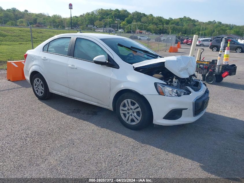 2018 Chevrolet Sonic Ls Auto VIN: 1G1JB5SH6J4132097 Lot: 39257372