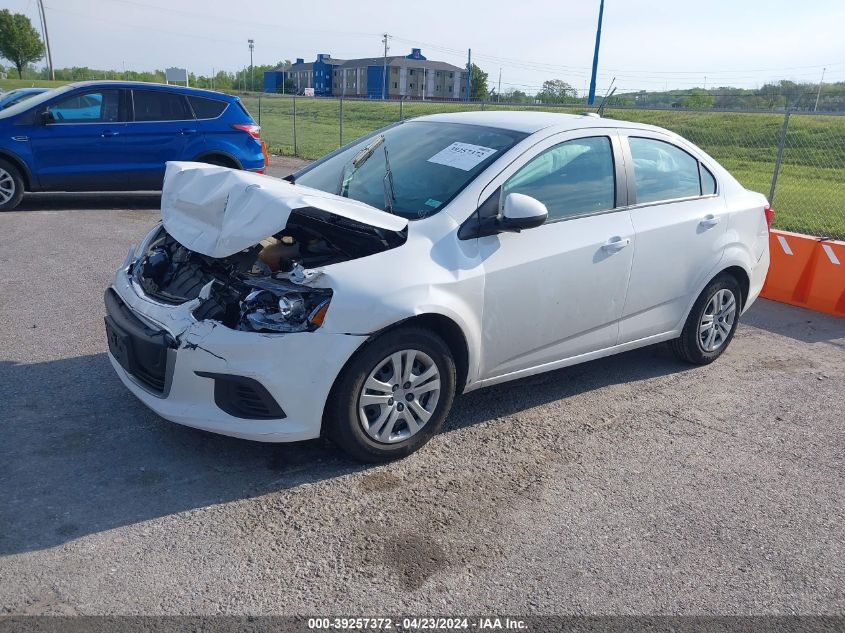 2018 Chevrolet Sonic Ls Auto VIN: 1G1JB5SH6J4132097 Lot: 39257372