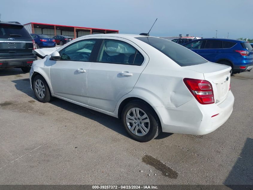 2018 Chevrolet Sonic Ls Auto VIN: 1G1JB5SH6J4132097 Lot: 39257372