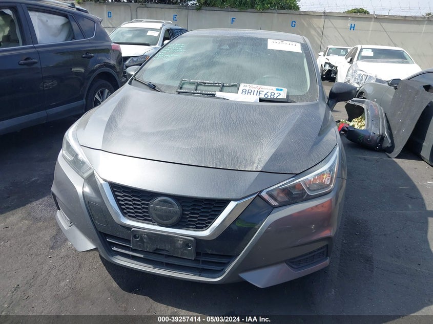 2020 NISSAN VERSA S 5-SPEED MANUAL TRANSMISSION - 3N1CN8BV2LL886984