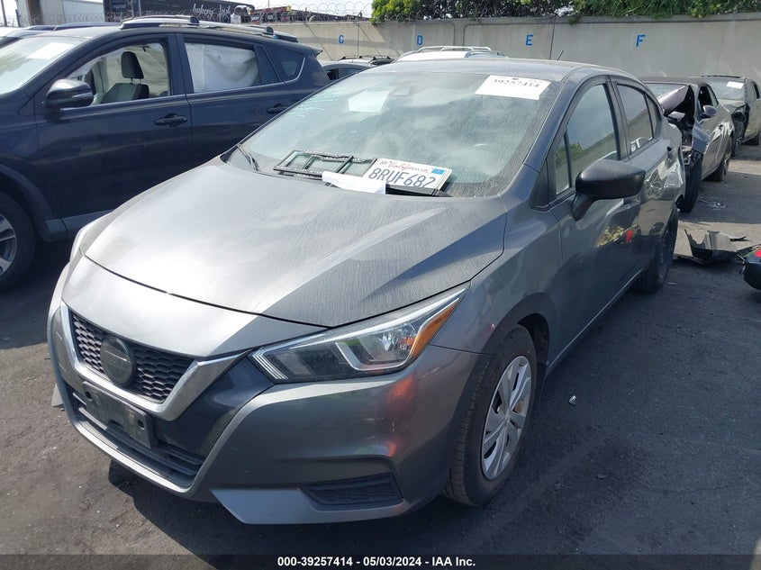 2020 NISSAN VERSA S 5-SPEED MANUAL TRANSMISSION - 3N1CN8BV2LL886984