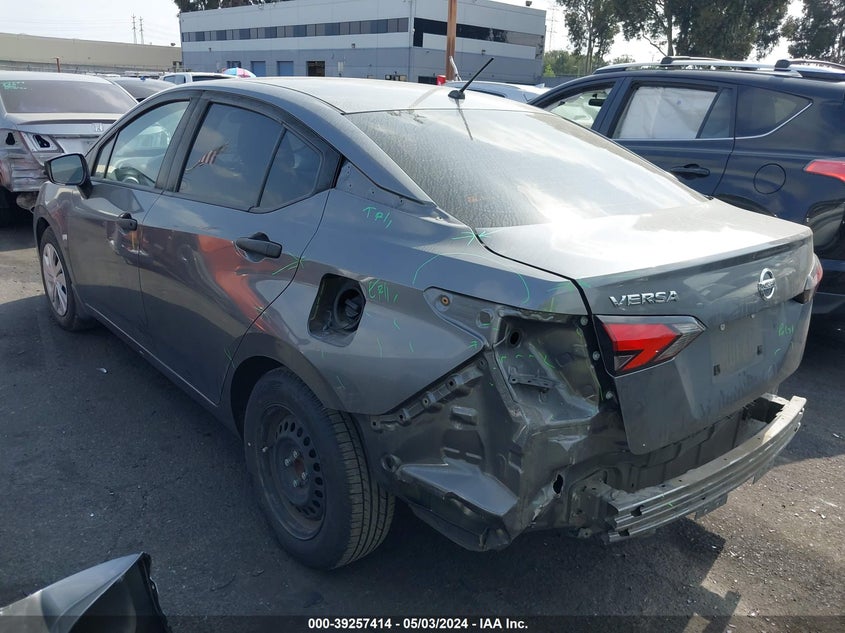 2020 NISSAN VERSA S 5-SPEED MANUAL TRANSMISSION - 3N1CN8BV2LL886984