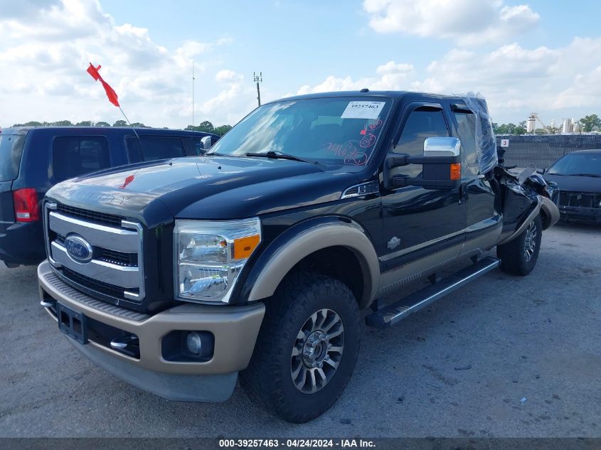 2012 Ford F-250 Lariat VIN: 1FT7W2BT7CED14722 Lot: 39257463