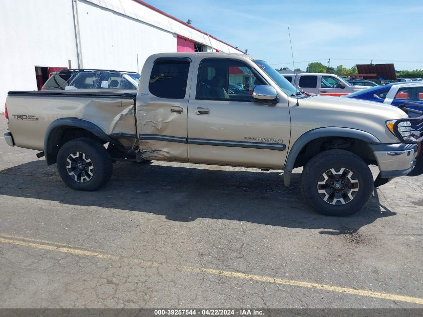 2002 Toyota Tundra Sr5 V8 VIN: 5TBBT44162S292269 Lot: 39257544