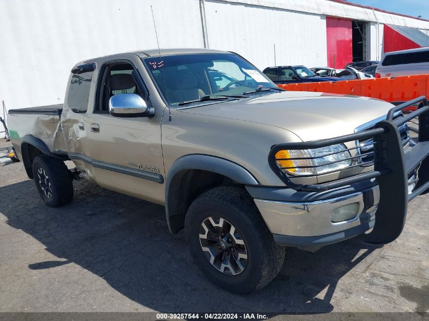 2002 Toyota Tundra Sr5 V8 VIN: 5TBBT44162S292269 Lot: 39257544