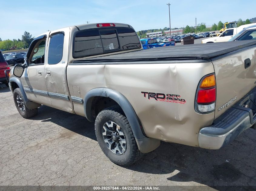 2002 Toyota Tundra Sr5 V8 VIN: 5TBBT44162S292269 Lot: 39257544