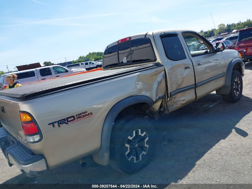 2002 Toyota Tundra Sr5 V8 VIN: 5TBBT44162S292269 Lot: 39257544