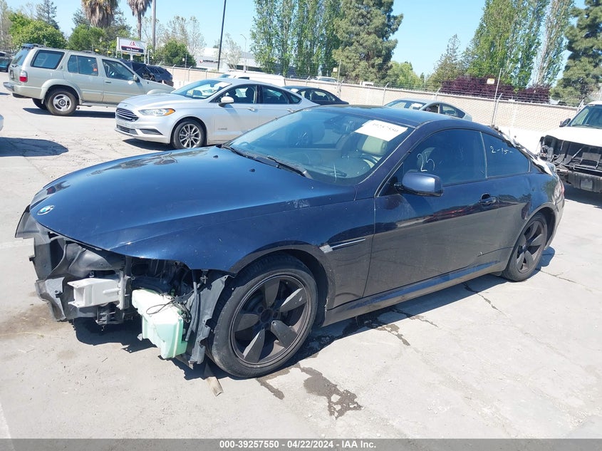 2008 BMW 650I VIN: WBAEA53508CV90506 Lot: 39257550
