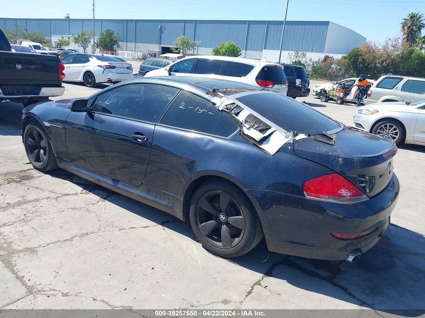 2008 BMW 650I VIN: WBAEA53508CV90506 Lot: 39257550