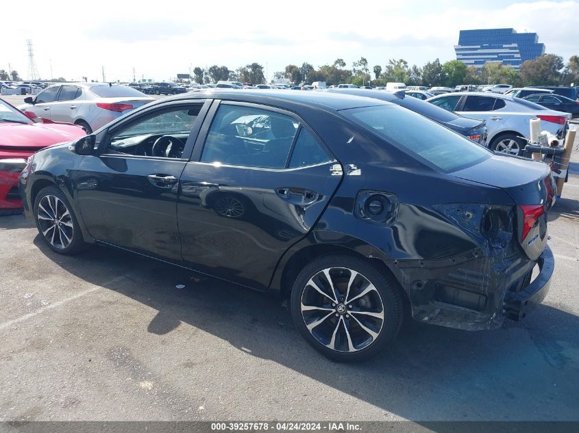 2019 Toyota Corolla Se VIN: 2T1BURHE3KC200770 Lot: 39257678