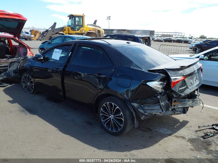 2014 Toyota Corolla S Plus VIN: 5YFBURHE5EP026480 Lot: 39257773