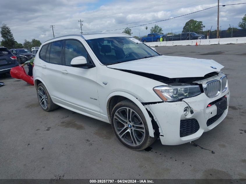 2016 BMW X3 XDRIVE28I - 5UXWX9C52G0D86465