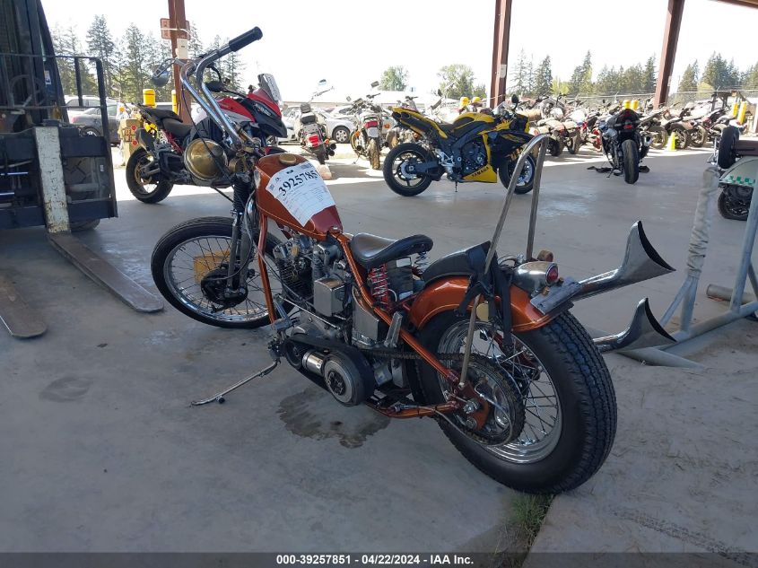 1980 Harley Custom VIN: PA1RW2C25DN128021 Lot: 39257851