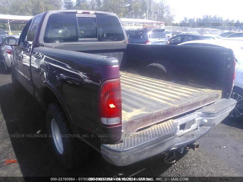 1999 Ford F-250 Work Series/Xlt/Lariat/Xl VIN: 2FTPX28L0XCA12172 Lot: 39257859