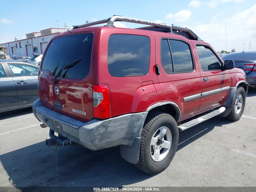 2004 Nissan Xterra Xe VIN: 5N1ED28T44C683535 Lot: 39257929