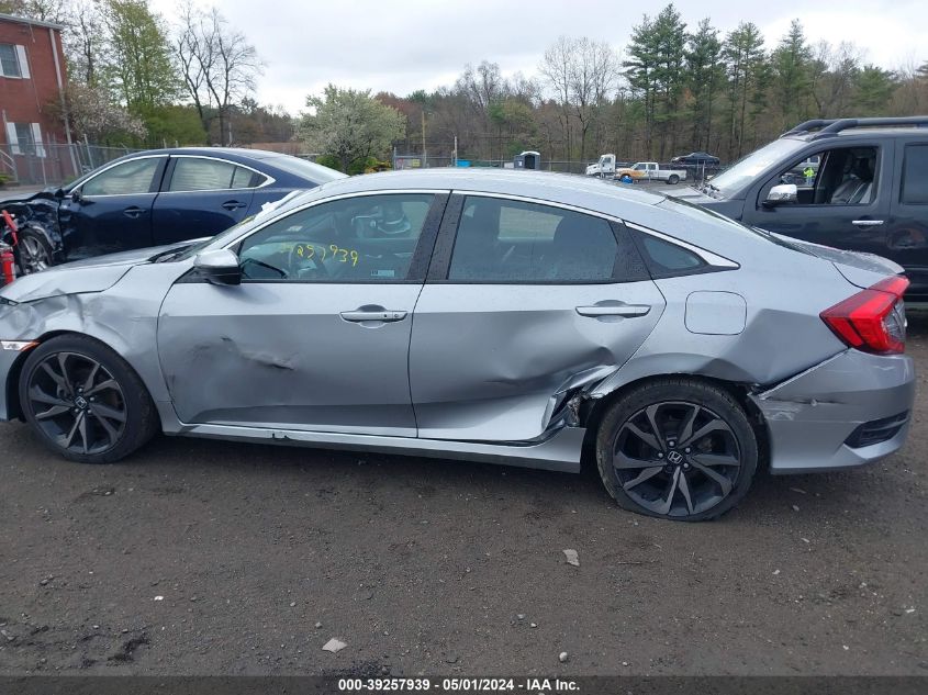 2019 Honda Civic Sport VIN: 2HGFC2F86KH596807 Lot: 39257939