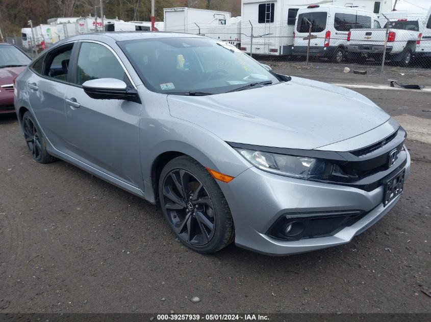 2HGFC2F86KH596807 2019 HONDA CIVIC - Image 1