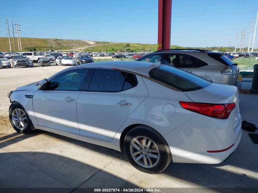 2013 Kia Optima Lx VIN: 5XXGM4A71DG255802 Lot: 39257974