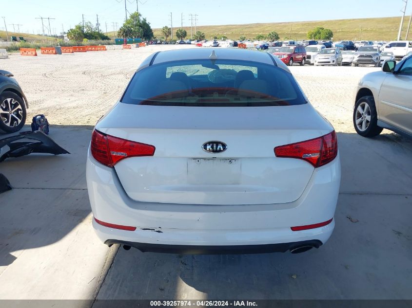 2013 Kia Optima Lx VIN: 5XXGM4A71DG255802 Lot: 39257974