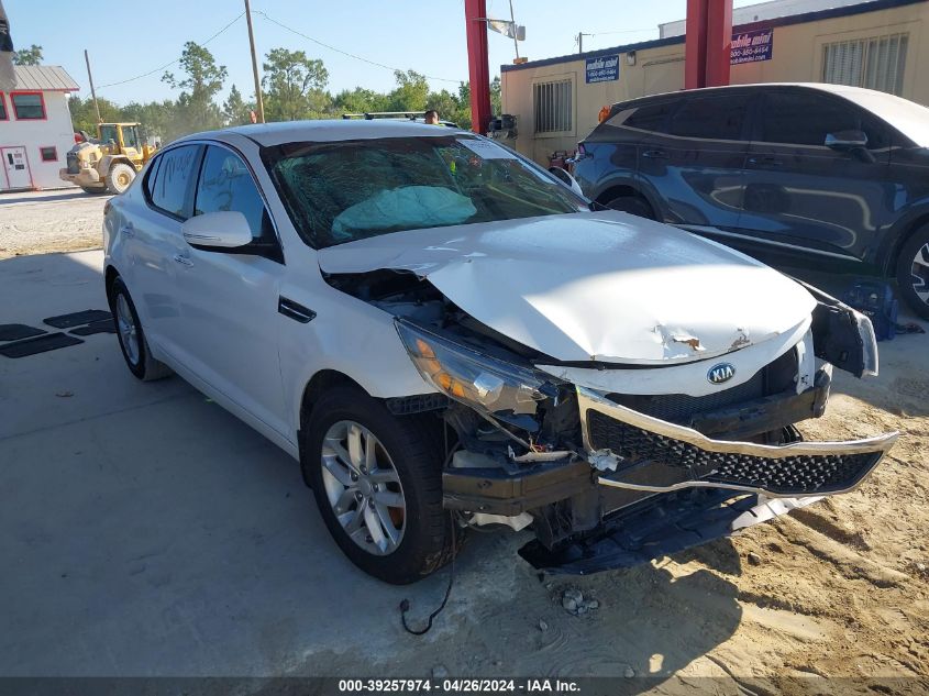 2013 Kia Optima Lx VIN: 5XXGM4A71DG255802 Lot: 39257974