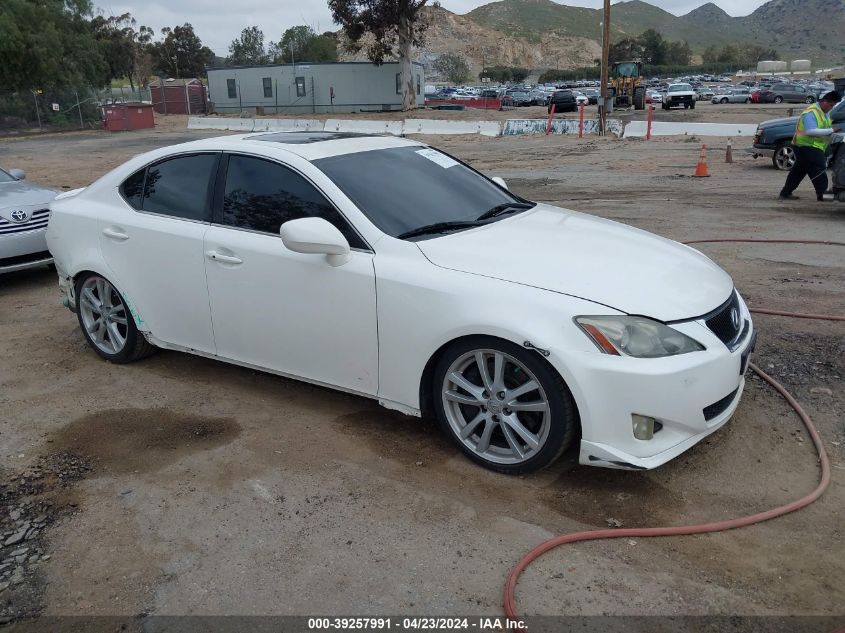 2006 Lexus Is 350 VIN: JTHBE262762005786 Lot: 39257991