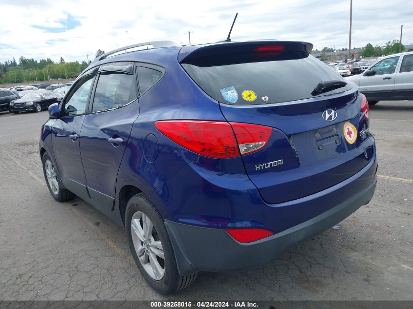 2011 Hyundai Tucson Gls VIN: KM8JU3AC7BU157177 Lot: 39258015