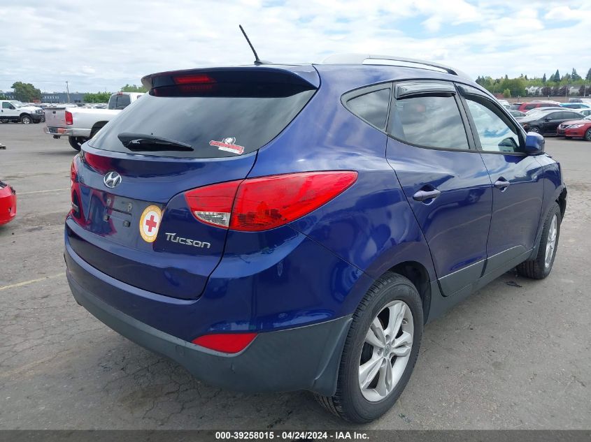 2011 Hyundai Tucson Gls VIN: KM8JU3AC7BU157177 Lot: 39258015