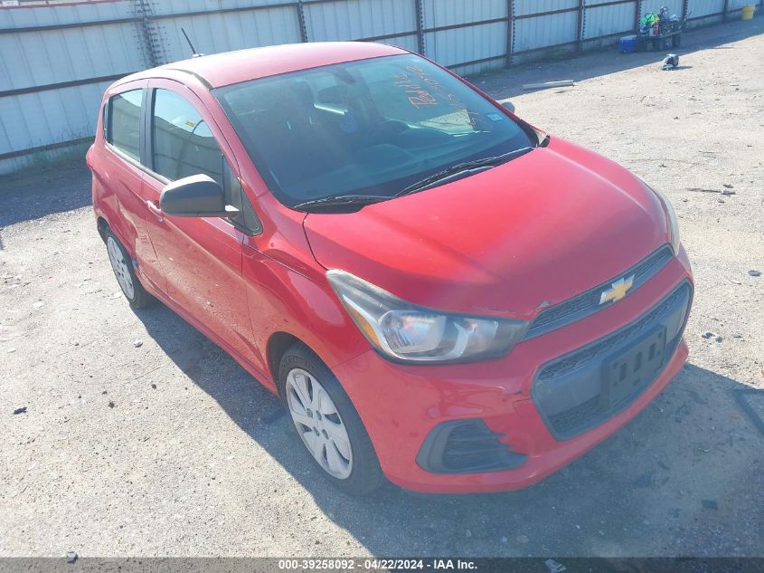 2016 Chevrolet Spark Ls Cvt VIN: KL8CB6SA1GC583311 Lot: 39258092