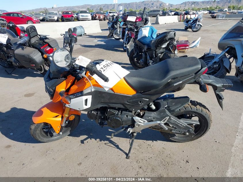 2020 Honda Grom 125 VIN: MLHJC7519L5201633 Lot: 39258101