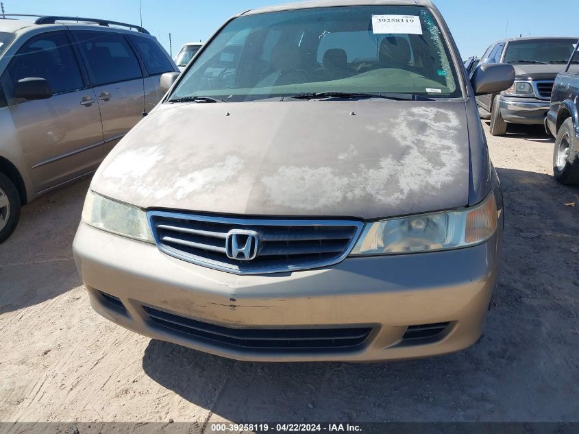 2004 Honda Odyssey Ex-L VIN: 5FNRL18044B059889 Lot: 39258119