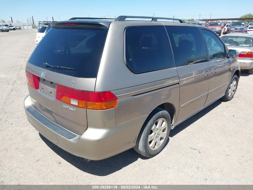 2004 Honda Odyssey Ex-L VIN: 5FNRL18044B059889 Lot: 39258119