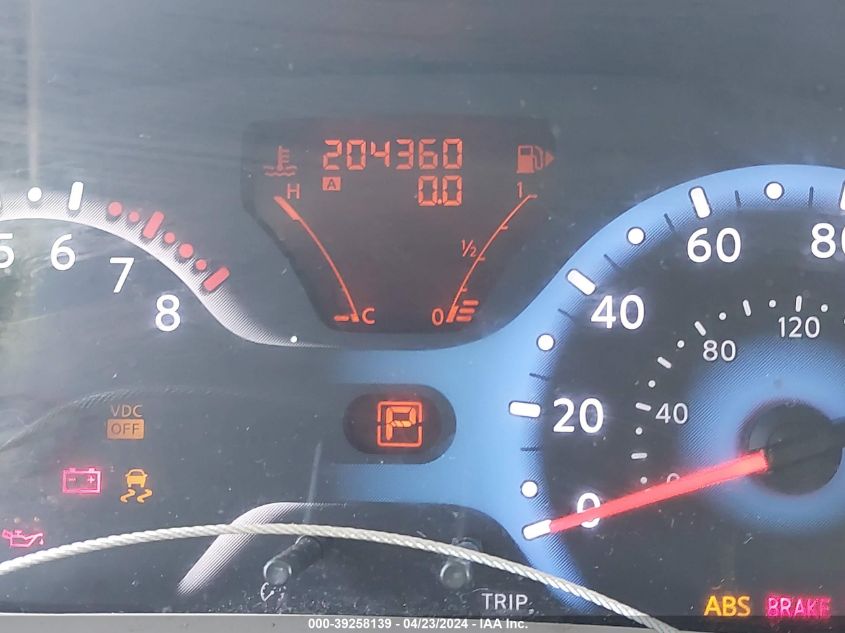 JN8AZ2KR8AT166823 2010 Nissan Cube 1.8S