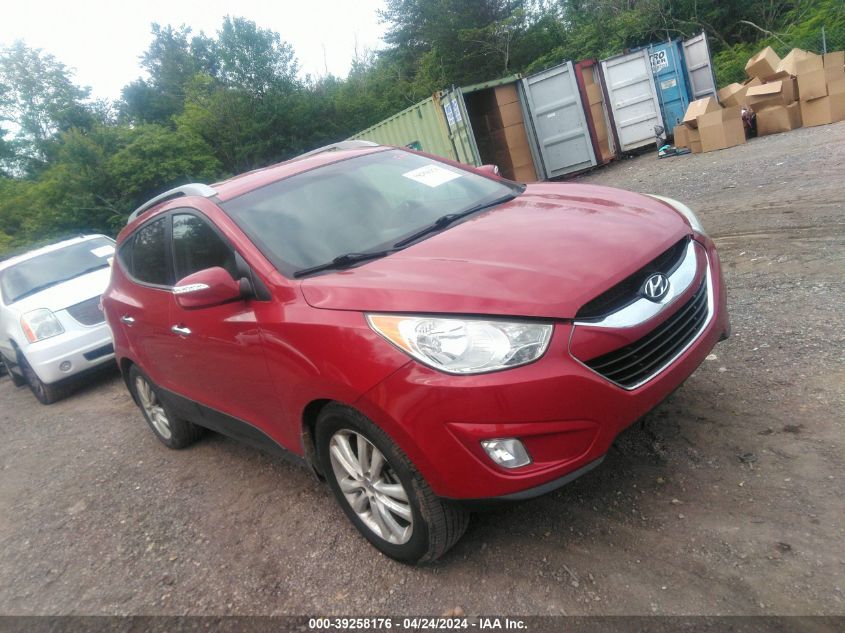 2013 Hyundai Tucson Limited VIN: KM8JU3AC3DU699198 Lot: 39258176