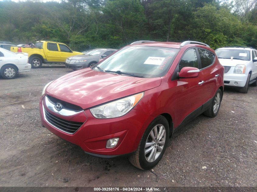 2013 Hyundai Tucson Limited VIN: KM8JU3AC3DU699198 Lot: 39258176