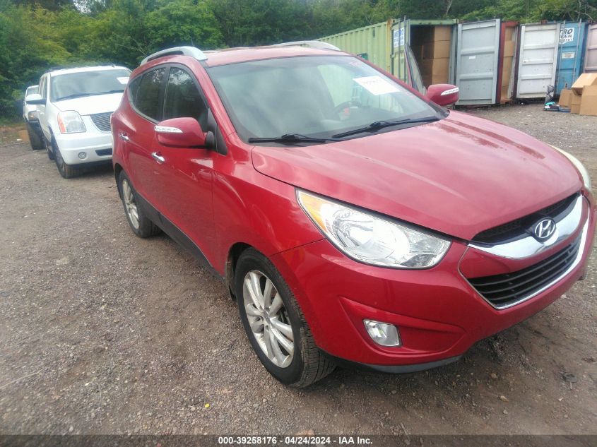 2013 Hyundai Tucson Limited VIN: KM8JU3AC3DU699198 Lot: 39258176