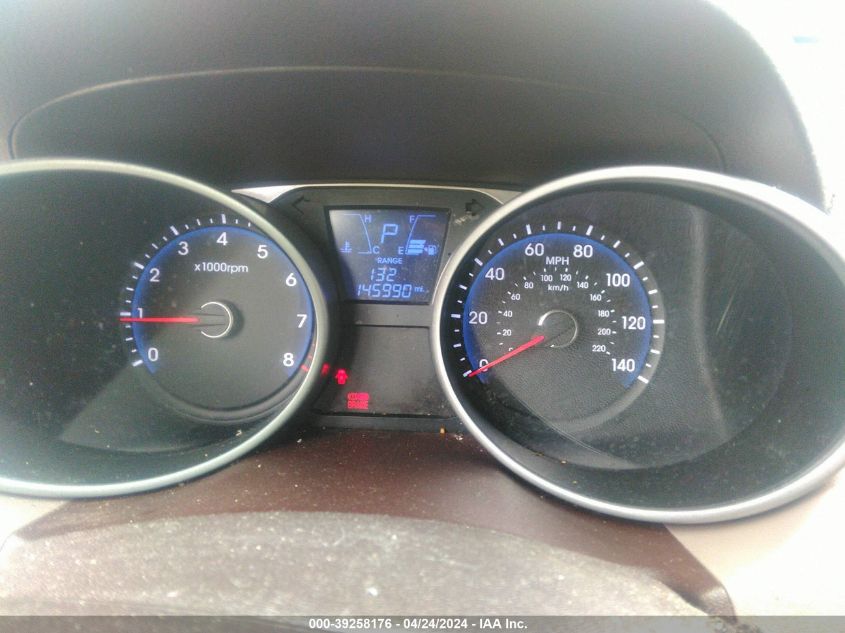 2013 Hyundai Tucson Limited VIN: KM8JU3AC3DU699198 Lot: 39258176