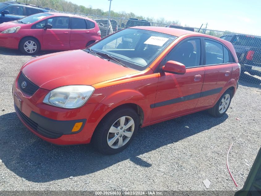 KNADE243996544605 | 2009 KIA RIO5