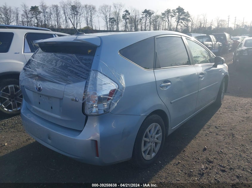2012 Toyota Prius V Three VIN: JTDZN3EU7C3056994 Lot: 39258638