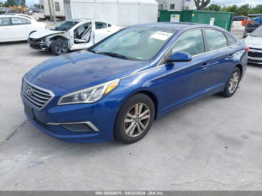 5NPE24AF3GH359334 | 2016 HYUNDAI SONATA