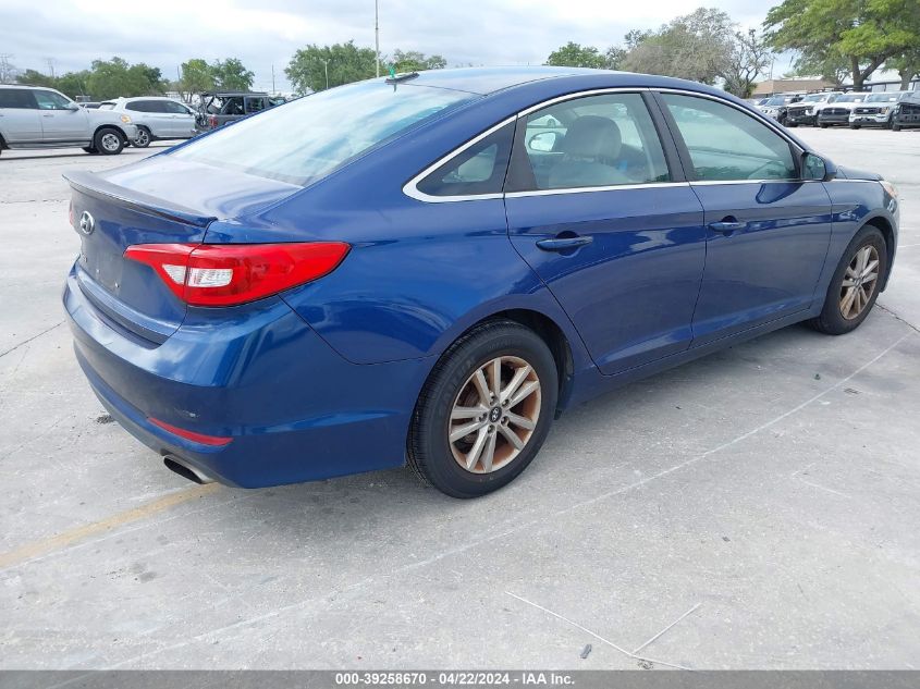 5NPE24AF3GH359334 | 2016 HYUNDAI SONATA