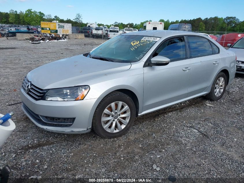 1VWAH7A36CC094724 | 2012 VOLKSWAGEN PASSAT