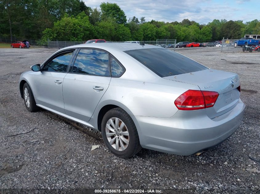 1VWAH7A36CC094724 | 2012 VOLKSWAGEN PASSAT