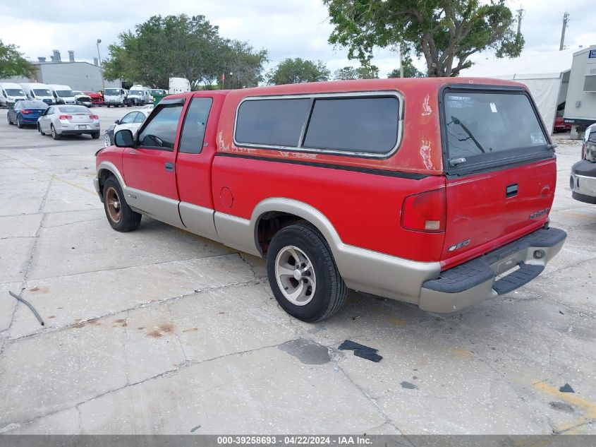 1GCCS19X1W8183397 | 1998 CHEVROLET S-10