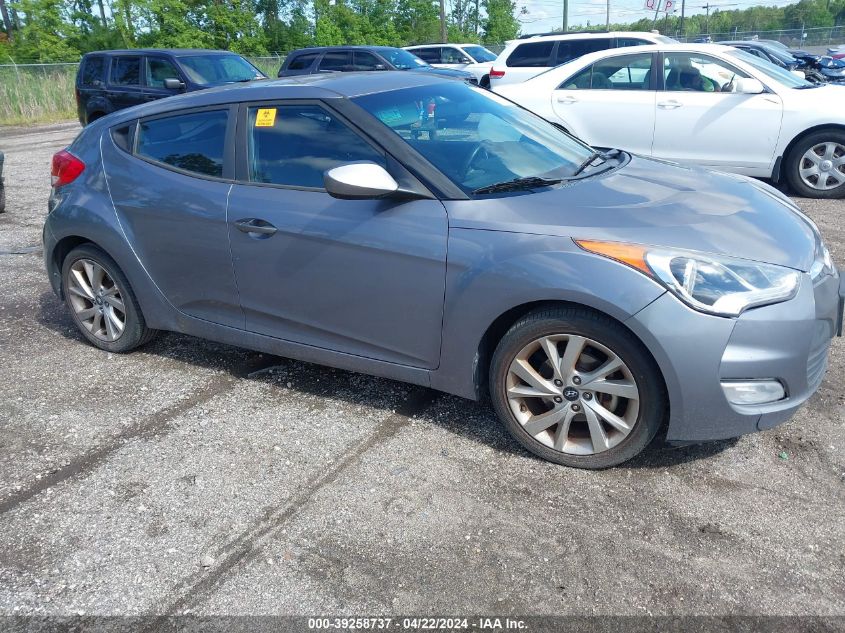 2017 HYUNDAI VELOSTER - KMHTC6AD0HU309556