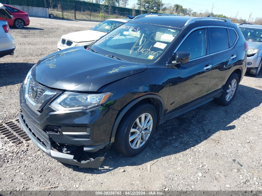 2019 Nissan Rogue Sv VIN: KNMAT2MVXKP523923 Lot: 39258763