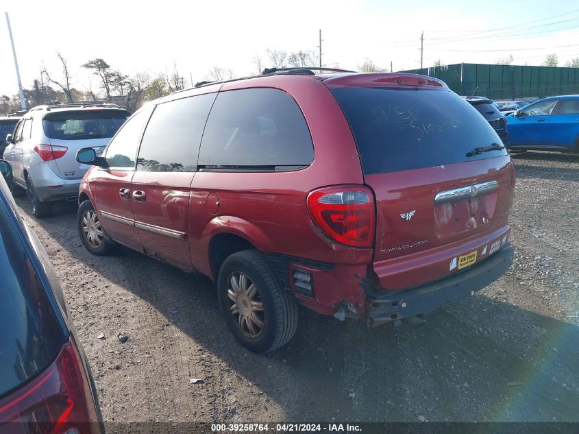 2007 Chrysler Town & Country Touring VIN: 2A4GP54L47R137674 Lot: 39235841