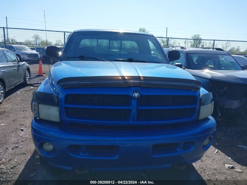 2001 Dodge Ram 1500 St VIN: 3B7HF13Z01G706657 Lot: 39258812