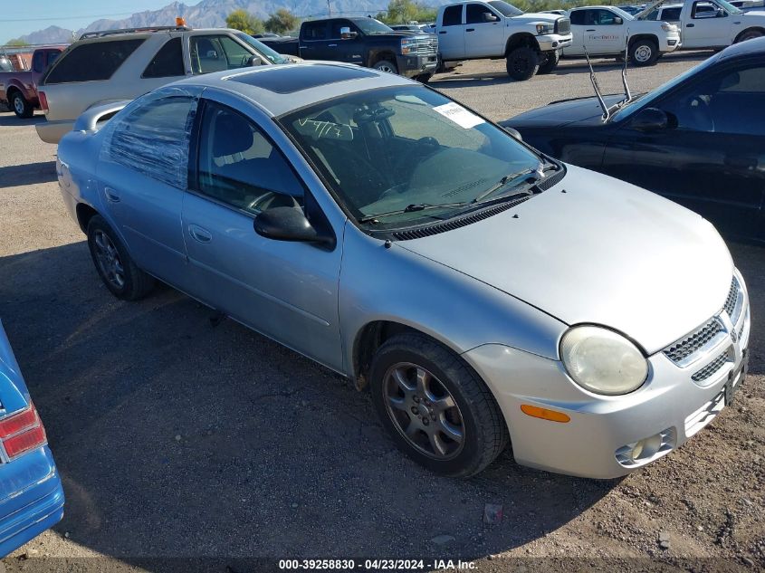 2004 Dodge Neon Sxt VIN: 1B3ES56C74D544218 Lot: 39258830